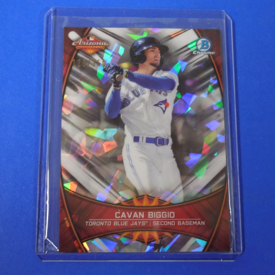 2018 BOWMAN CHROME CAVAN BIGGIO AFL ATOMIC REFRACTOR #D 126/150