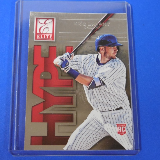 2015 DONRUSS ELITE KRIS BRYANT HYPE ROOKIE CARD