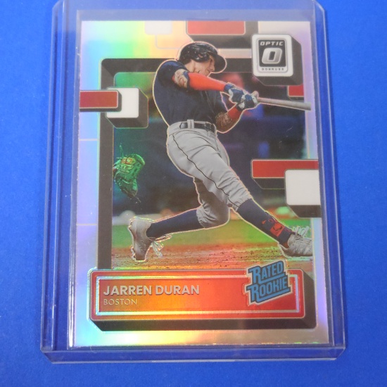 2022 DONRUSS OPTIC JARREN DURAN HOLO PRIZM RATED ROOKIE CARD