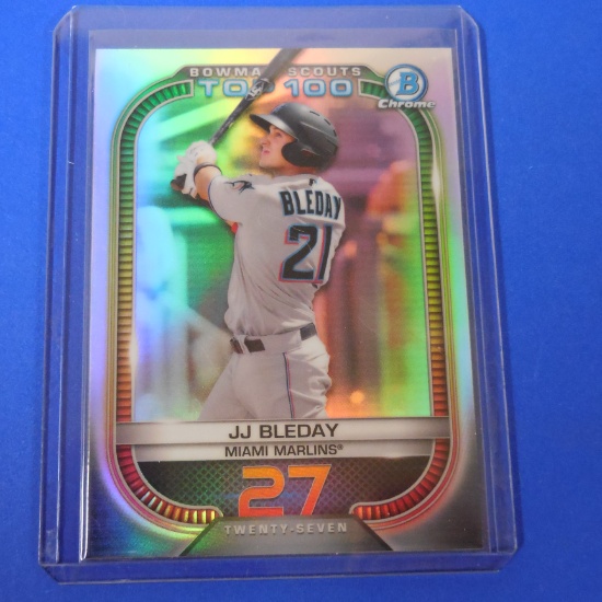 2021 BOWMAN CHROME JJ BLEDAY TOP 100 REFRACTOR