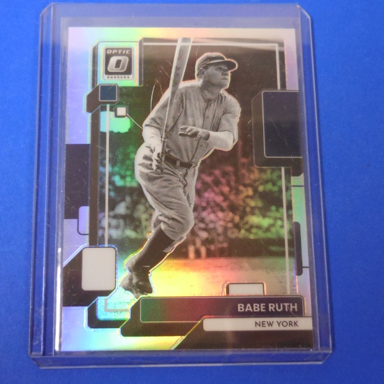 2022 DONRUSS OPTIC BABE RUTH HOLO SILVER PRIZM