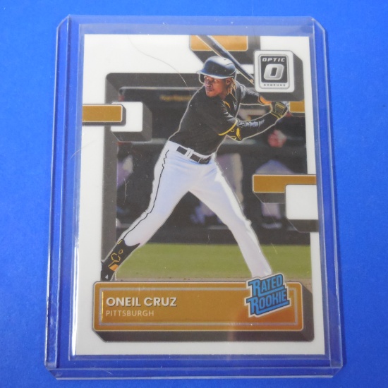 2022 DONRUSS OPTIC ONEIL CRUZ RATED ROOKIE CARD