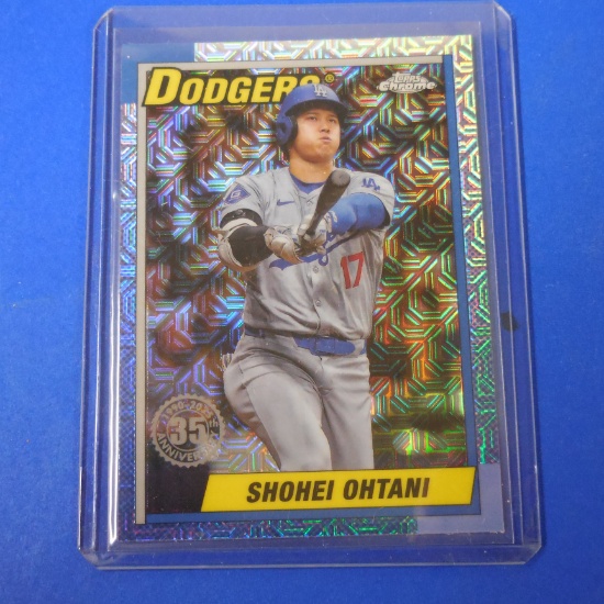 2025 TOPPS CHROME SHOHEI OHTANI SILVER PACK REFRACTOR