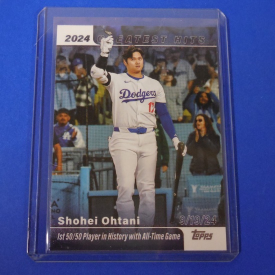 2025 TOPPS SHOHEI OHTANI 2024 GREATEST HITS
