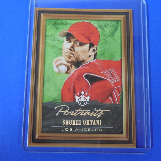 2018 PANINI DIAMOND KINGS SHOHEI OHTANI PORTRAITS ROOKIE CARD