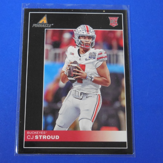 2023 PANINI CHRONICLES DRAFT PINNACLE CJ STROUD ROOKIE CARD OHIO STATE