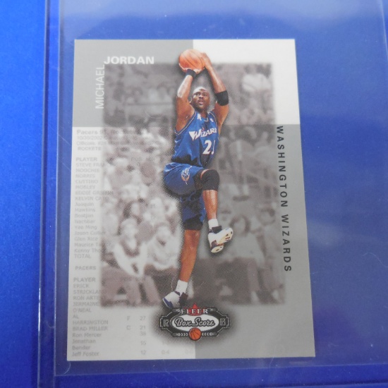 2002-03 FLEER BOX SCORE MICHAEL JORDAN MINI
