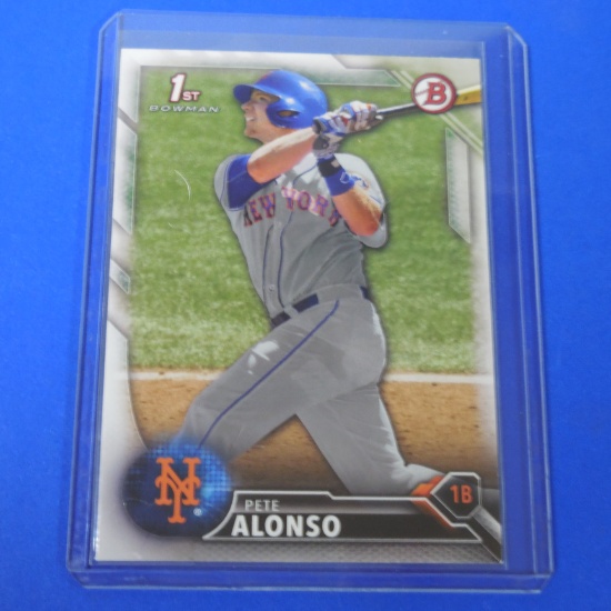 2016 BOWMAN PETE ALONSO ROOKIE CARD