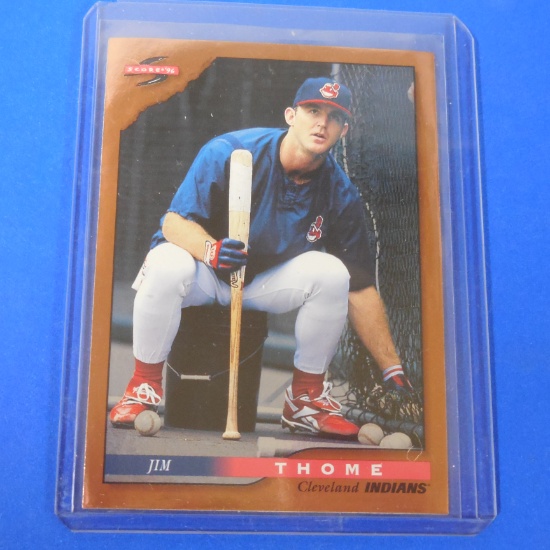 1996 SCORE JIM THOME DUGOUT COLLECTION BRONZE SP