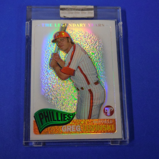 2005 TOPPS PRISTINE GREG LUZINKI REFRACTOR #D 193/549