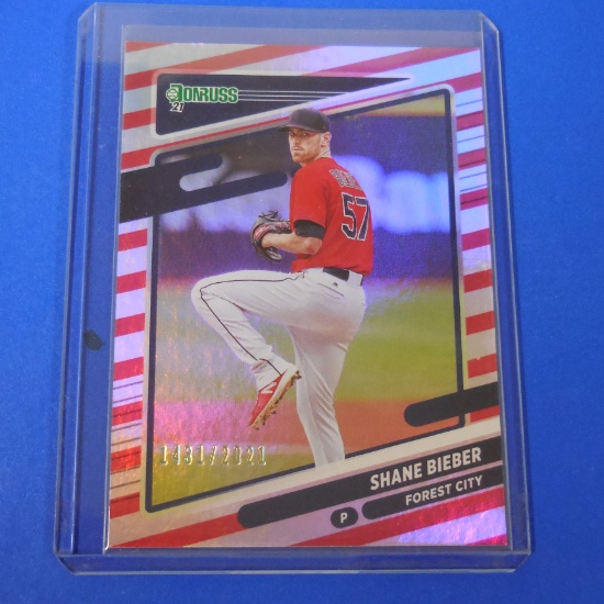 2021 DONRUSS SHANE BIEBER HOLO #D 1431/2021