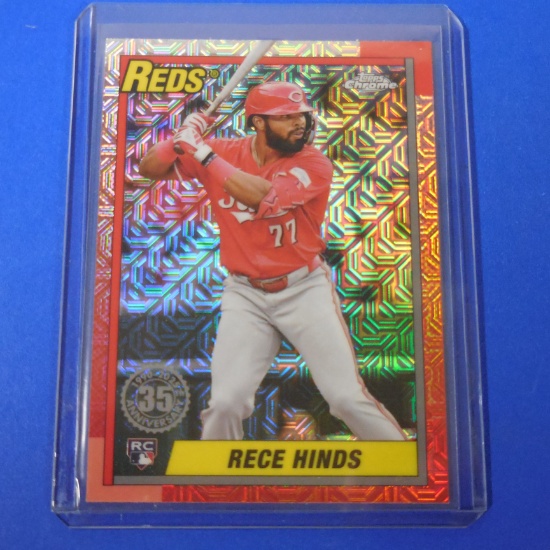 2025 TOPPS CHROME REECE HINDS SILVER PACK REFRACTOR ROOKIE CARD