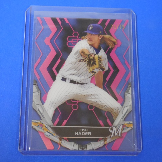 2019 TOPPS TEK JOSH HADER PINK #D 71/75