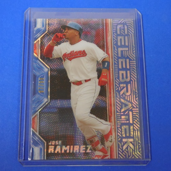 2019 TOPPS TEK JOSE RAMIREZ CELEBRATEK #D 07/99
