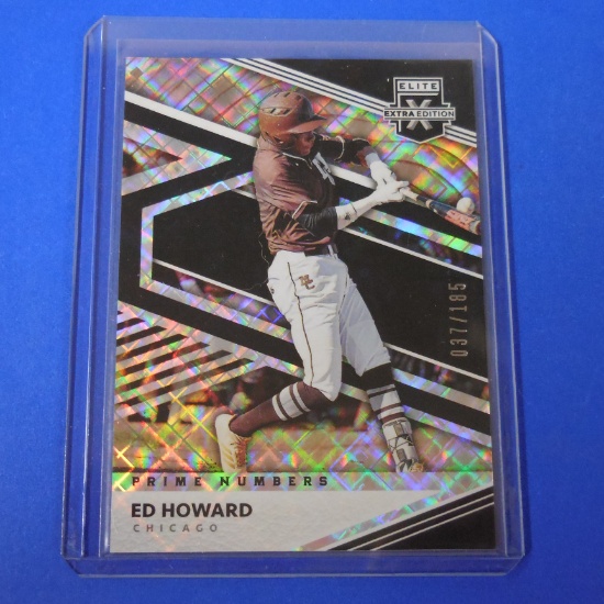 2020 ELITE ED HOWARD HOLO #D 037/185 ROOKIE CARD