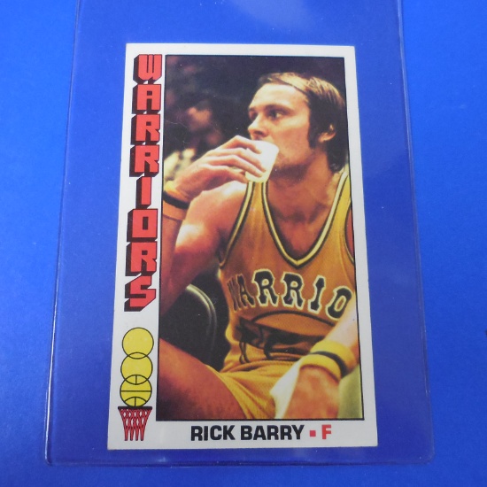 1976-77 TOPPS BASKETBALL JUMBO #50 RICK BARRY GOLDEN STATE WARRIORS