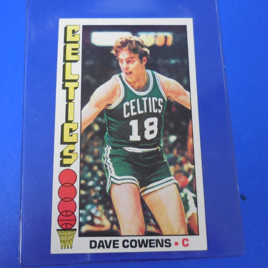 1976-77 TOPPS BASKETBALL JUMBO #30 DAVE COWENS BOSTON CELTICS