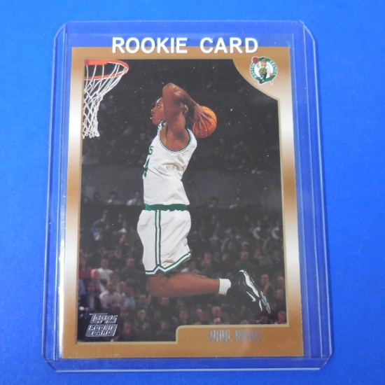 1998-99 TOPPS PAUL PIERCE ROOKIE CARD CELTICS HOF
