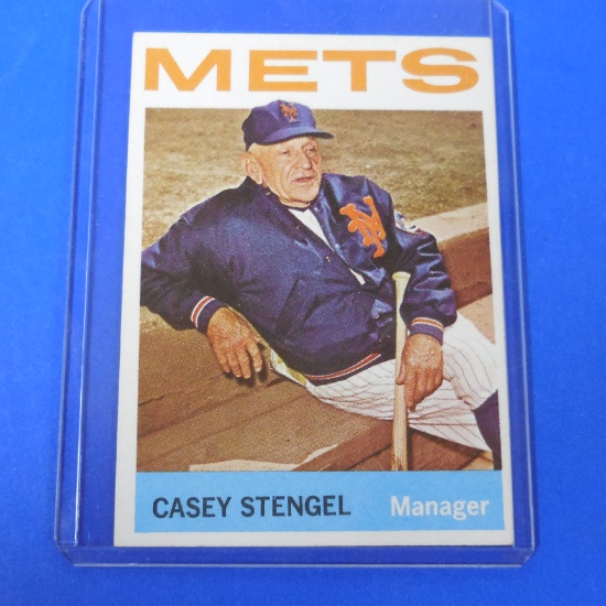 1964 TOPPS #324 CASEY STENGEL METS