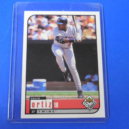 1998 UPPER DECK CHOICE DAVID ORTIZ TWINS