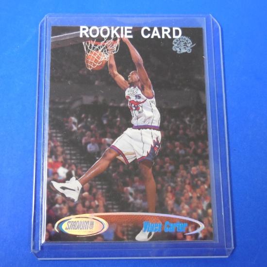 1998-99 TOPPS STADIUM CLUB VINCE CARTER ROOKIE CARD