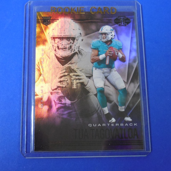 2020 PANINI ILLUSIONS TUA TAGOVAILOA ROOKIE CARD HOLO