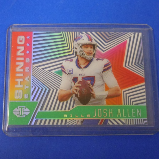 2021 PANINI ILLUSIONS JOSH ALLEN SHINING STARS BILLS