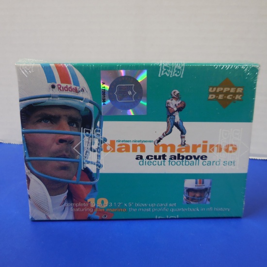 1997 UPPER DECK DAN MARINO A CUT ABOVE DIE CUT SET FACTORY SEALED