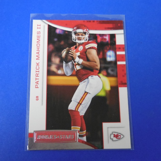 2018 PANINI ROOKIES STARS PATRICK MAHOMES CHIEFS