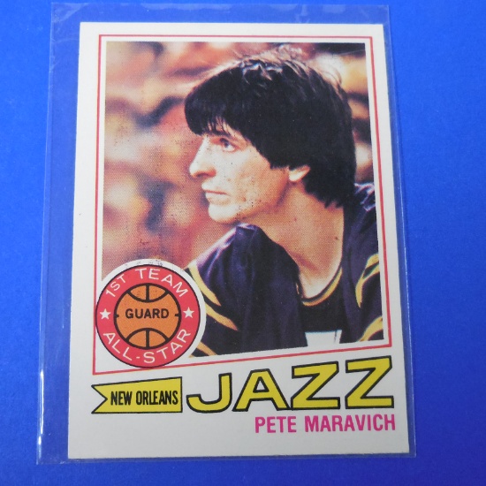 1977-78 TOPPS BASKETBALL #20 PETE MARAVICH JAZZ