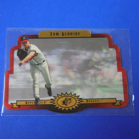 1996 UPPER DECK SPX TOM GLAVINE GOLD HOLOGRAM SP BRAVES