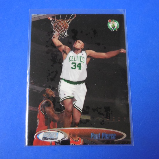 1998-99 TOPPS STADIUM CLUBE CHROME PAUL PIERCE ROOKIE CARD CELTICS