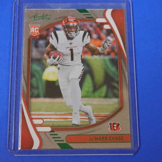 2021 PANINI ABSOLUTE JA'MARR CHASE ROOKIE CARD BENGALS