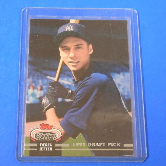 2021 TOPPS STADIUM CLUB DEREK JETER STADIUM CLUB GREATS ERROR JETTER