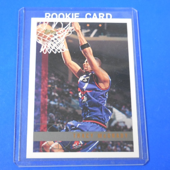 1997-98 TOPPS BASKETBALL TRACY MCGRADY ROOKIE CARD RAPTORS