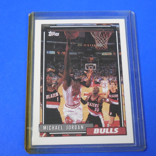 1992-93 TOPPS BASKETBALL MICHAEL JORDAN CHICAGO BULLS