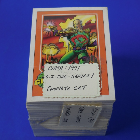 1991 IMPEL G.I. JOE SERIES 1 COMPLETE SET