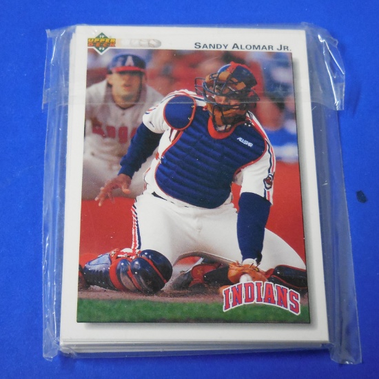 1991 UPPER DECK CLEVELAND INDIANS TEAM SET
