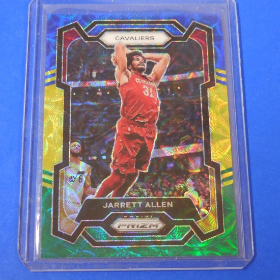 2023-24 PANINI PRIZM JARRETT ALLEN CHOICE BLUE YELLOW GREEN SCOPE PRIZM SSP