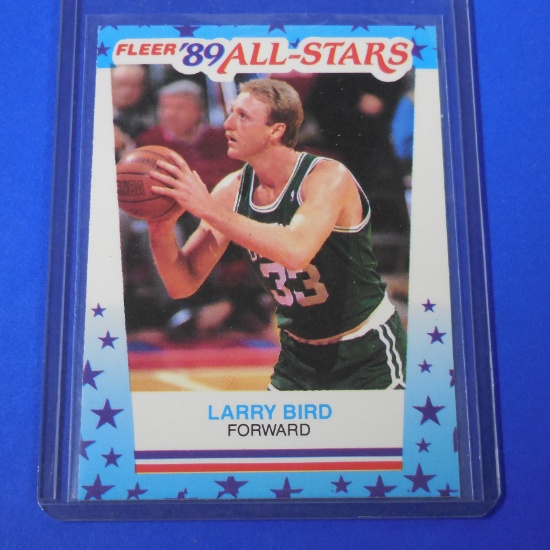 1989-90 FLEER BASKETBALL LARRY BIRD 1989 ALL STARS CELTICS
