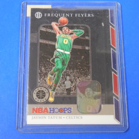 2019-20 PANINI HOOPS PREMIUM STOCK JAYSON TATUM FREQUENT FLYERS