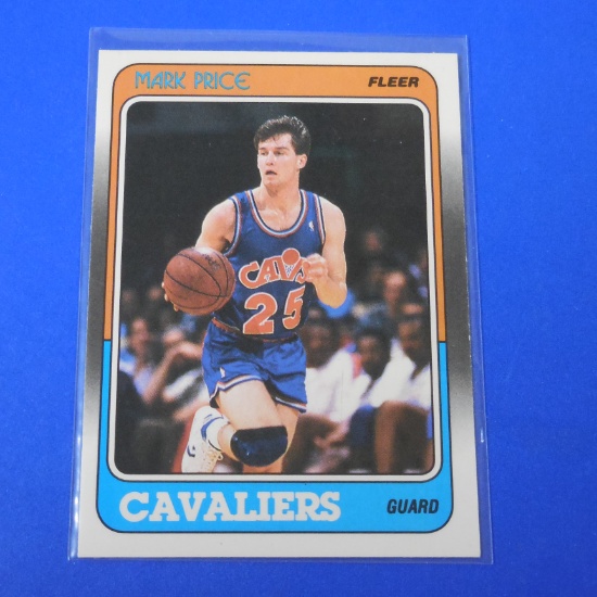 1988-89 FLEER BASKETBALL MARK PRICE ROOKIE CARD CAVALIERS