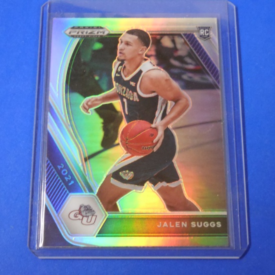 2021 PANINI PRIZM DRAFT JALEN SUGGS SILVER PRIZM ROOKIE CARD