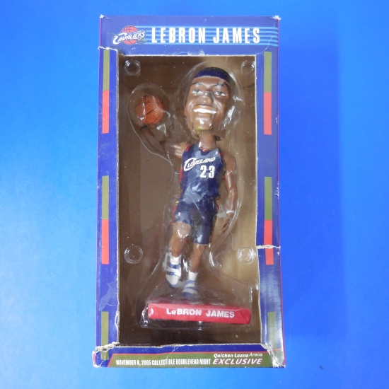 LEBRON JAMES CLEVELAND CAVALIERS NOVEMBER 9TH 2005 SGA BOBBLEHEAD