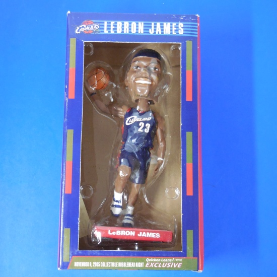 LEBRON JAMES CLEVELAND CAVALIERS NOVEMBER 9TH 2005 SGA BOBBLEHEAD