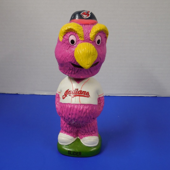 CLEVELAND INDIANS SLIDER BOBBLEHEAD DOLL