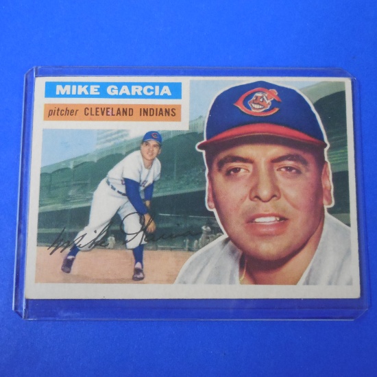 1956 TOPPS #210 MIKE GARCIA CLEVELAND INDIANS VINTAGE
