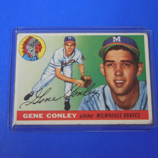 1955 TOPPS #81 GENE CONLEY MILWAUKEE BRAVES