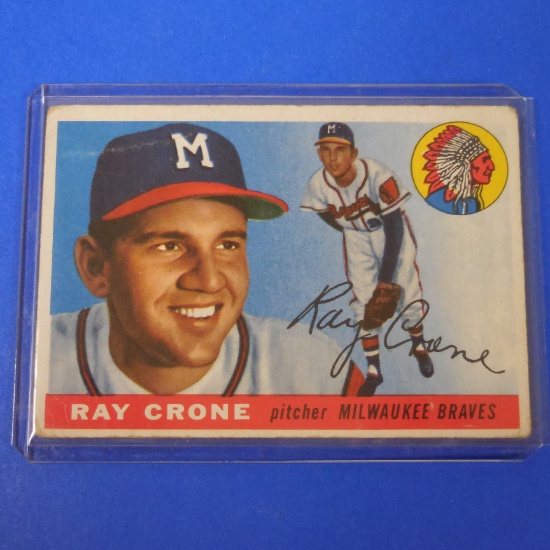 1955 TOPPS #149 RAY CRONE MILWAUKEE BRAVES