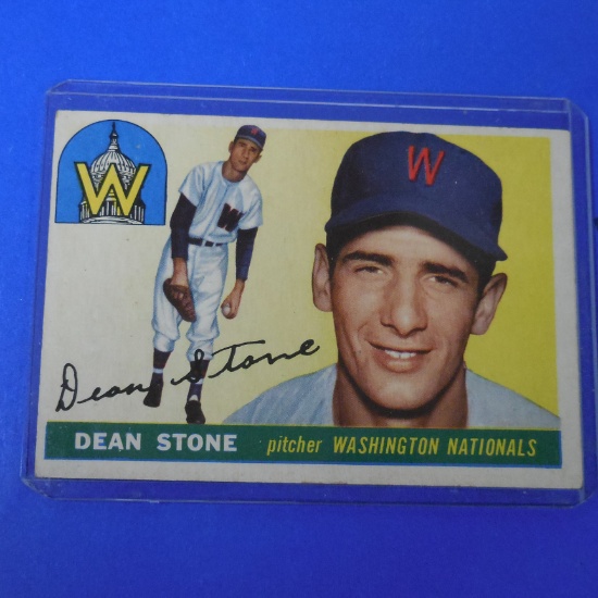 1955 TOPPS #60 DEAN STONE NATIONALS